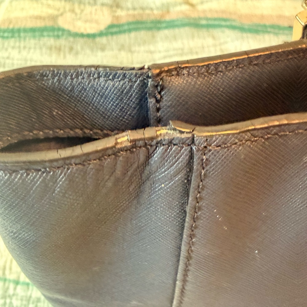 Elegant COACH Navy Blue Tote Bag - Picture 13 of 14